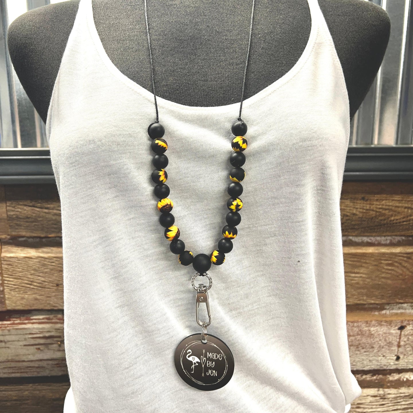 Sunflower Dilation Lanyard